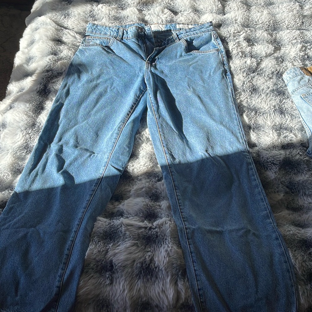 Cotton on low rise, straight jeans